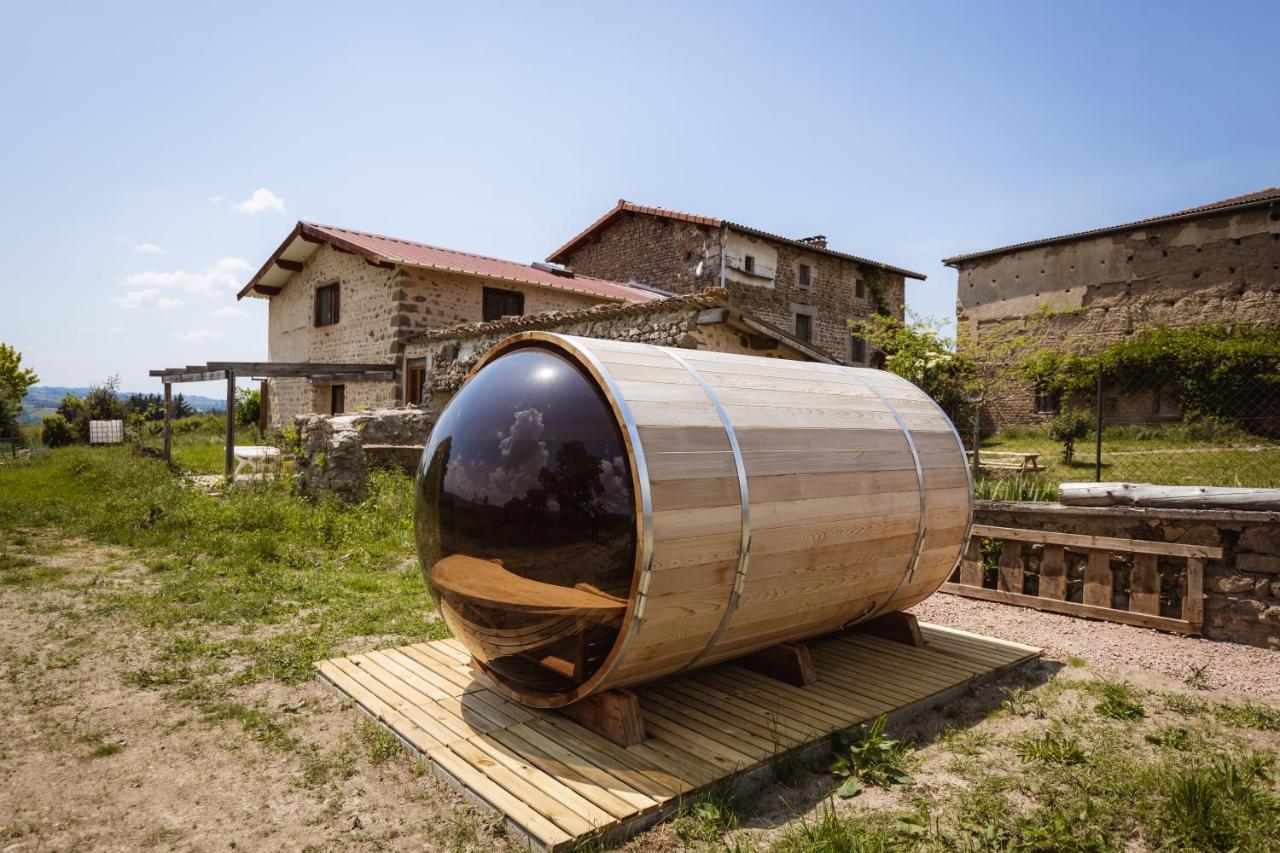 Domaine Du Coq En Pat Bed & Breakfast Augerolles Ngoại thất bức ảnh