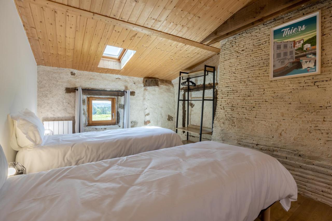 Domaine Du Coq En Pat Bed & Breakfast Augerolles Ngoại thất bức ảnh